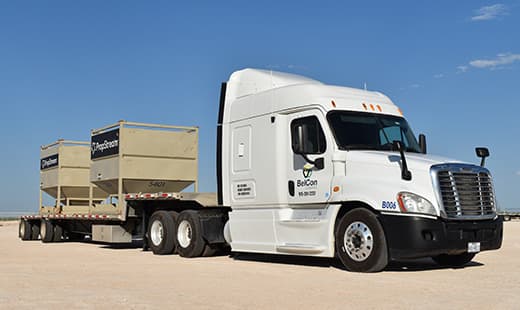 Frac Sand Hauling & Transportation Services in the Permian and Delaware Basins
