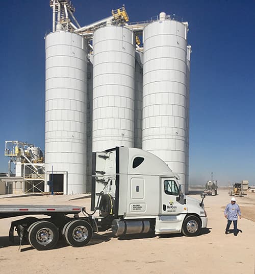 Frac Sand Haulers | Oil Field Transportation Company